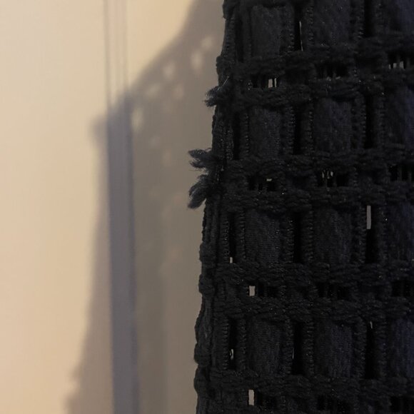 Crown and Ivy | Women’s Navy Eyelet Top | XS - Picture 6 of 6